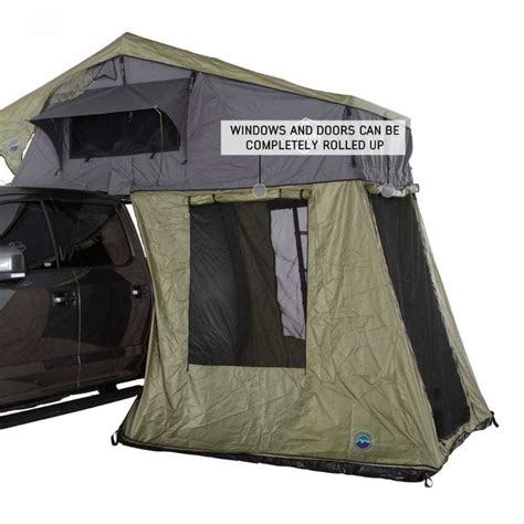 Overland Vehicle Systems Nomadic Roof Top Tent Annex — Open Road Overland