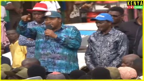 Gachagua Amekubali Kalonzo Awe President Waititu Reveals In Embu