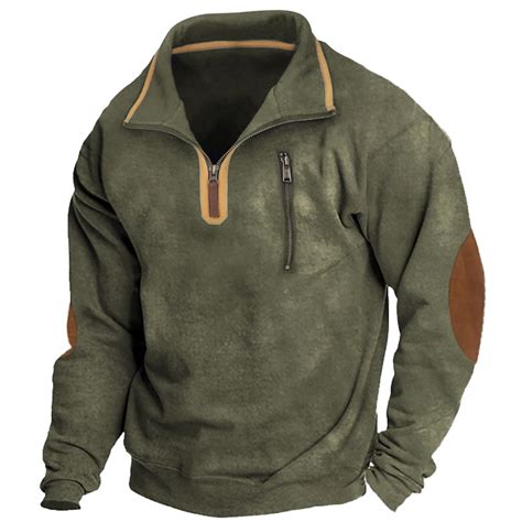 Men S Outdoor Tactical Quarter Zip Sweatshirt Kalesafe