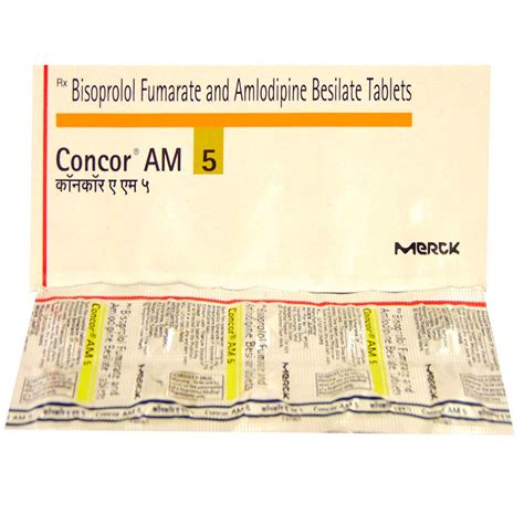 Concor Am 5 Tablet Uses Side Effects Price Apollo Pharmacy