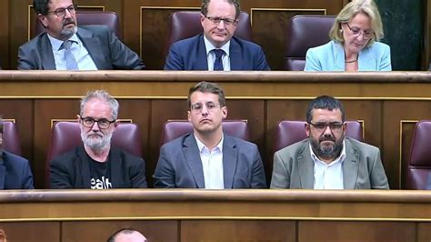 El Diputado De Junts Eduard Pujol I Bonell Se Equivoca Y Vota A Favor