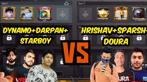 Team Hydra Tdm Full Match Dynamo Darpan Starboy Vs Hrishav Sparsh