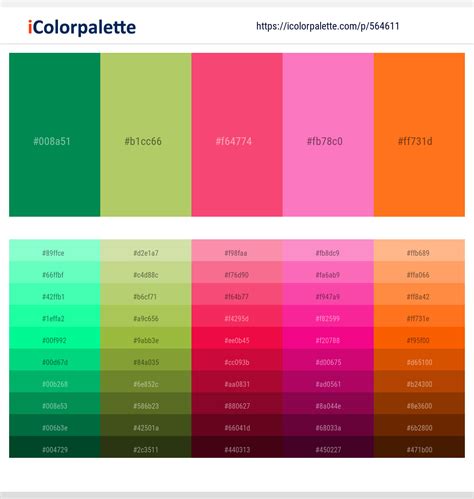 1440+ Latest Color Schemes with Hot Pink Color tone combinations | 2023 ...