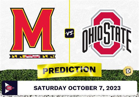 Maryland Vs Ohio State CFB Prediction And Odds October 7 2023