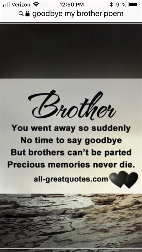 Rip My Brother Quotes