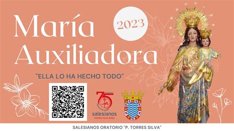 Auxiliadora Programa De Actos Salesianos Jerez Torres Silva