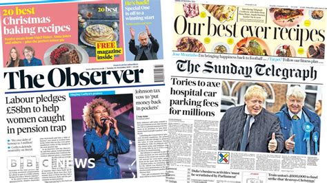 Newspaper Headlines Tories Free Hospital Parking And Labours