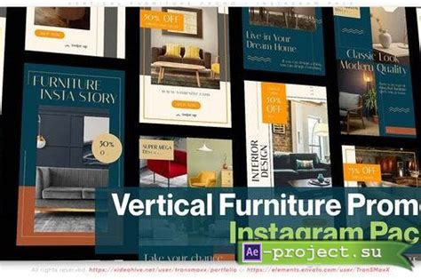 Videohive Vertical Furniture Promo Instagram Pack 52301116