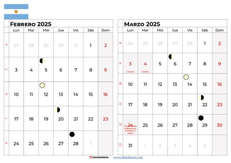 Calendario Marzo 2025 Argentina Para Imprimir By Hamouda Chokri Aug 2024 Medium