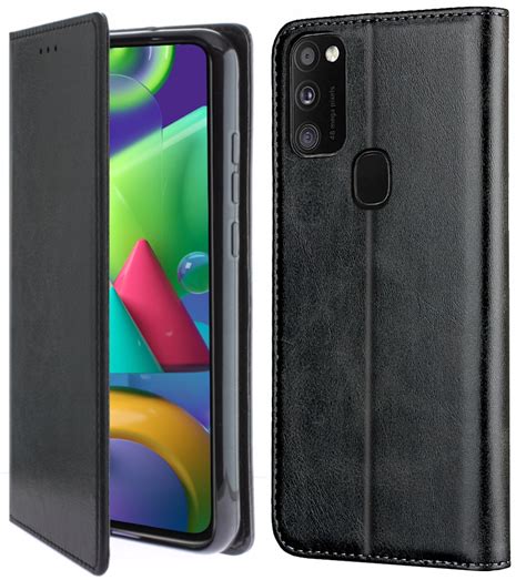 ETUI Z KLAPKĄ ZE SKÓRY DO SAMSUNG GALAXY M21 10749968376 oficjalne