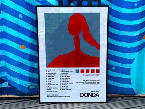 Kanye West "Donda" Album Cover Poster - lylyprint.com