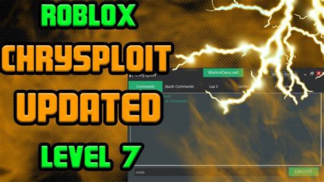 New Roblox Exploit ChrysploitWORKING Level 7 Lua C Executor