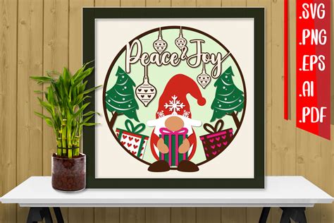 Christmas Layered Papercut 13 Svg Eps Graphic By Assalwaassalwa