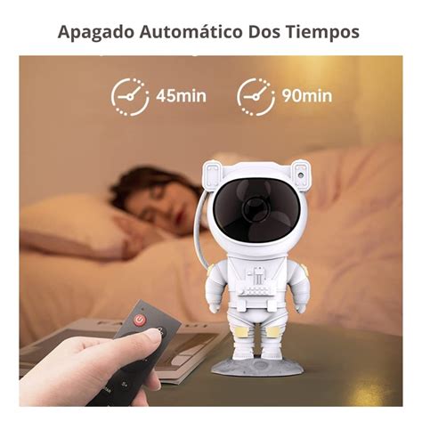 Ripley Proyector Galaxia Luz Led L Mpara De Astronauta Usb