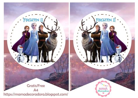 Mam Decoradora Kit Imprimible Frozen Ii