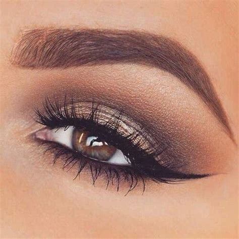 Nude Smokey Wedding Makeup For Brunettes Brunette Makeup Best Wedding Makeup