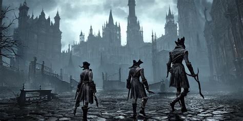 A Stunning Screenshot Of A Unique Area In Bloodborne Stable Diffusion