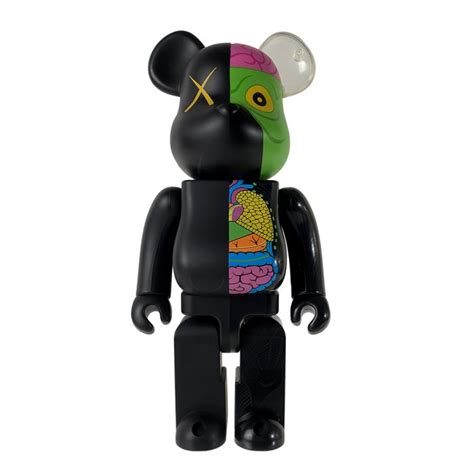 Kaws Bearbrick Be@rbrick Designer Vinyl Toy 400%