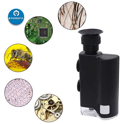 Портативный микроскоп Mshiwi 60X-240X | AliExpress