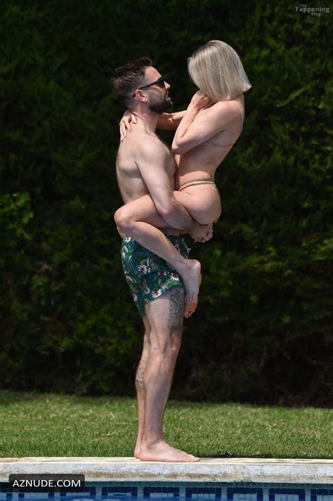 Jorgie Porter Sexy Seen With Oliver Piotrowski Showing Off Her Beautiful Bikini Body In Spain