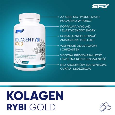 Kolagen Rybi Gold Tabletek Sfd Nutrition Z Opinie Sklep Sfd