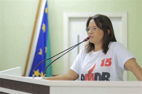 Pmdb Anuncia Pr Candidatura De M Rcia Baranda Prefeitura Amaz Nia