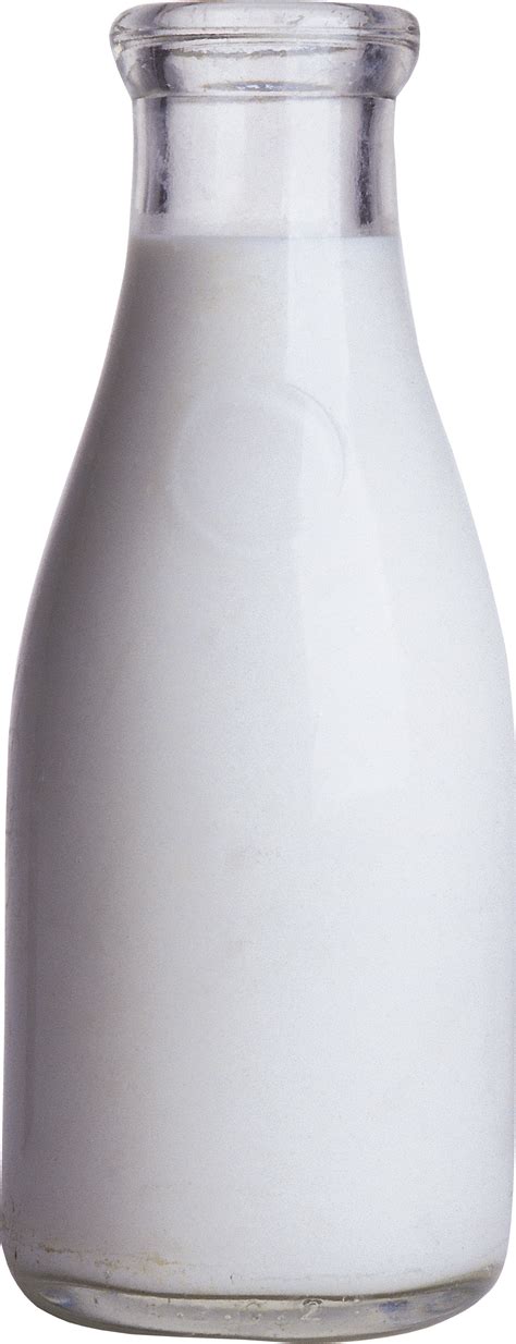 Milk Glass Bottle Png Transparent Image Download Size 1379x3592px