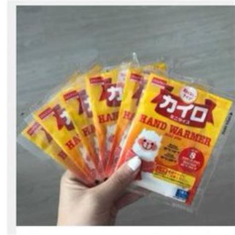 Jual Hand Warmer Hotpack Body Warmer Heatpack Hand Warmer Heat Pack DAISO Hot Pad Shopee