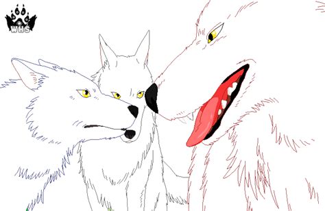 Wolves Lineart 2 By Whs06 On Deviantart