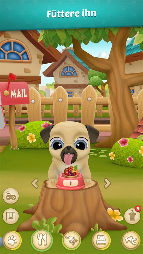 Virtuelles Haustier Spiele Louie Der Mops Amazon De Appstore For Android