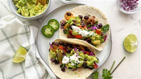 Easy Black Bean Fajitas Recipe