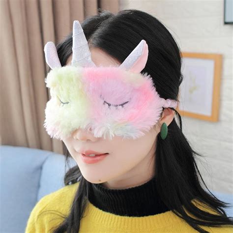 Buy Unicorn Colorful Plush Goggles Headband Bag At Affordable Prices