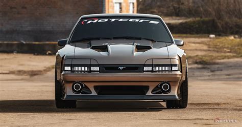 Hotcars Car Renders Ford Fox Body Mustang Restomod