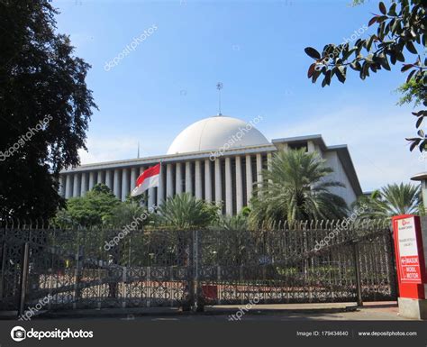 Jakarta Indonesia Diciembre Mezquita Istiqlal Masjid Istiqlal