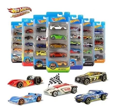 Carros Hot Wheels Set Autos Colección Mattel MercadoLibre