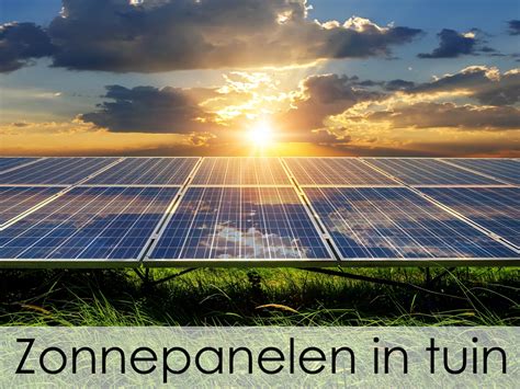 Zonnepanelen In Tuin Wetgeving Tips Prijzen Bobex Nl