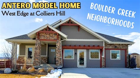 Antero Model Home Tour Boulder Creek Neighborhoods West Edge At