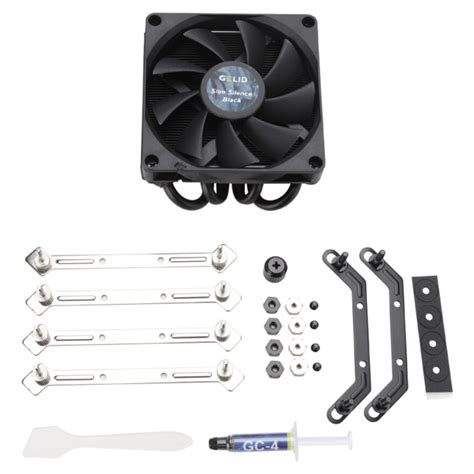 GELID Launches New Slim Silence Black 40mm Low Profile CPU Cooler - eTeknix