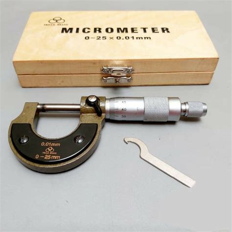 Jual Mikrometer Tricle Sekrup Outside Micrometer Tricle Brand X