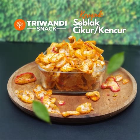 Jual Keripik Seblak Cikur Kerupuk Seblak Cikur Pedas Kemasan 100 250