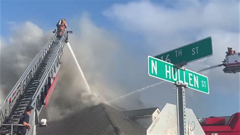 3 Alarm Fire On North Hullen Street In Metairie Youtube