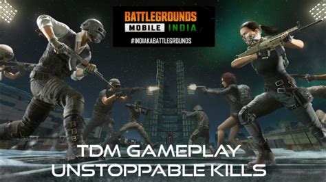 Battle Ground Mobile India Tdm Gameplay Must Watch Youtube