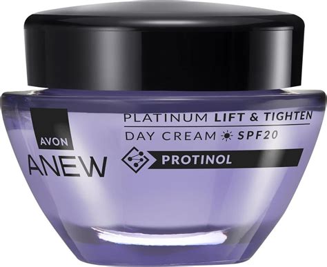 Avon Anew Platinum Lift Tighten Day Cream With Protinol SPF 20 1 7oz