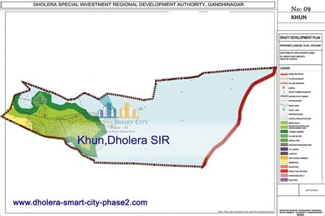 Map Of Khun Dholera Sir Dholera Dholerasir Dholerasmartcity