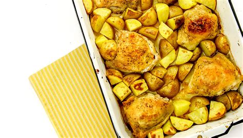 Oven-Roasted Chicken and Potatoes - BestRecipes.co