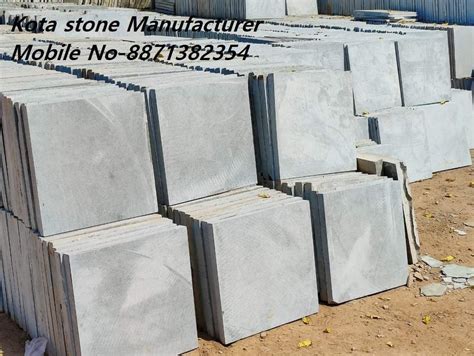 Gray Green Kota Stone Manufacturer Packaging Type Box Size X At