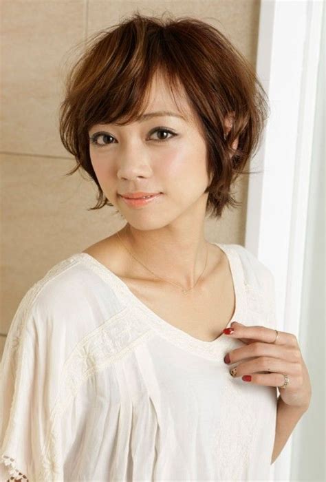 Japanese Short Hairstyle For Round Face Hair Styles