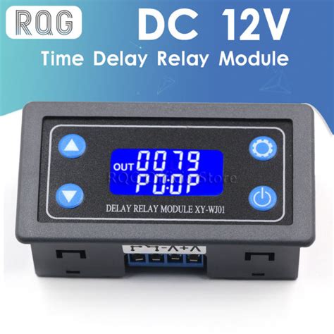 Dc V Led Digital Time Delay Relay Module Programmable Timer Relay