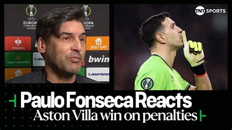 GOALKEEPER THE DIFFERENCE Paulo Fonseca Aston Villa Beat Lille