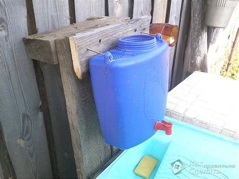 Умывальник для дачи своими руками - как сделать уличный умывальник +фото